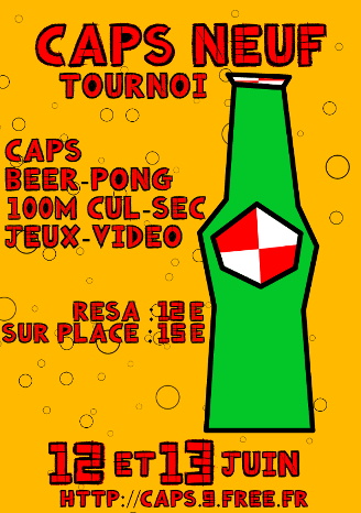Affiche du Caps Neuf 2013 Back To Basics