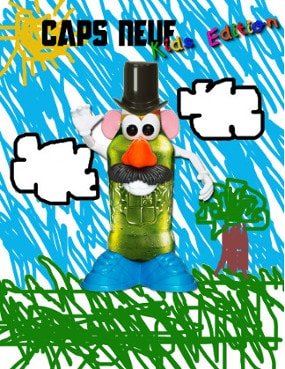 Affiche du Caps Neuf Kids Edition : Une bière déguisée en Monsieur Patate